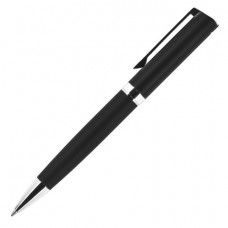 Ручка подарочная шариковая BRUNO VISCONTI "Milano", металлический корпус черный, узел 1 мм, синяя